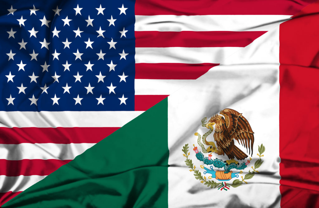 10. American and Mexican Flag Half Sleeve Tattoo - wide 5